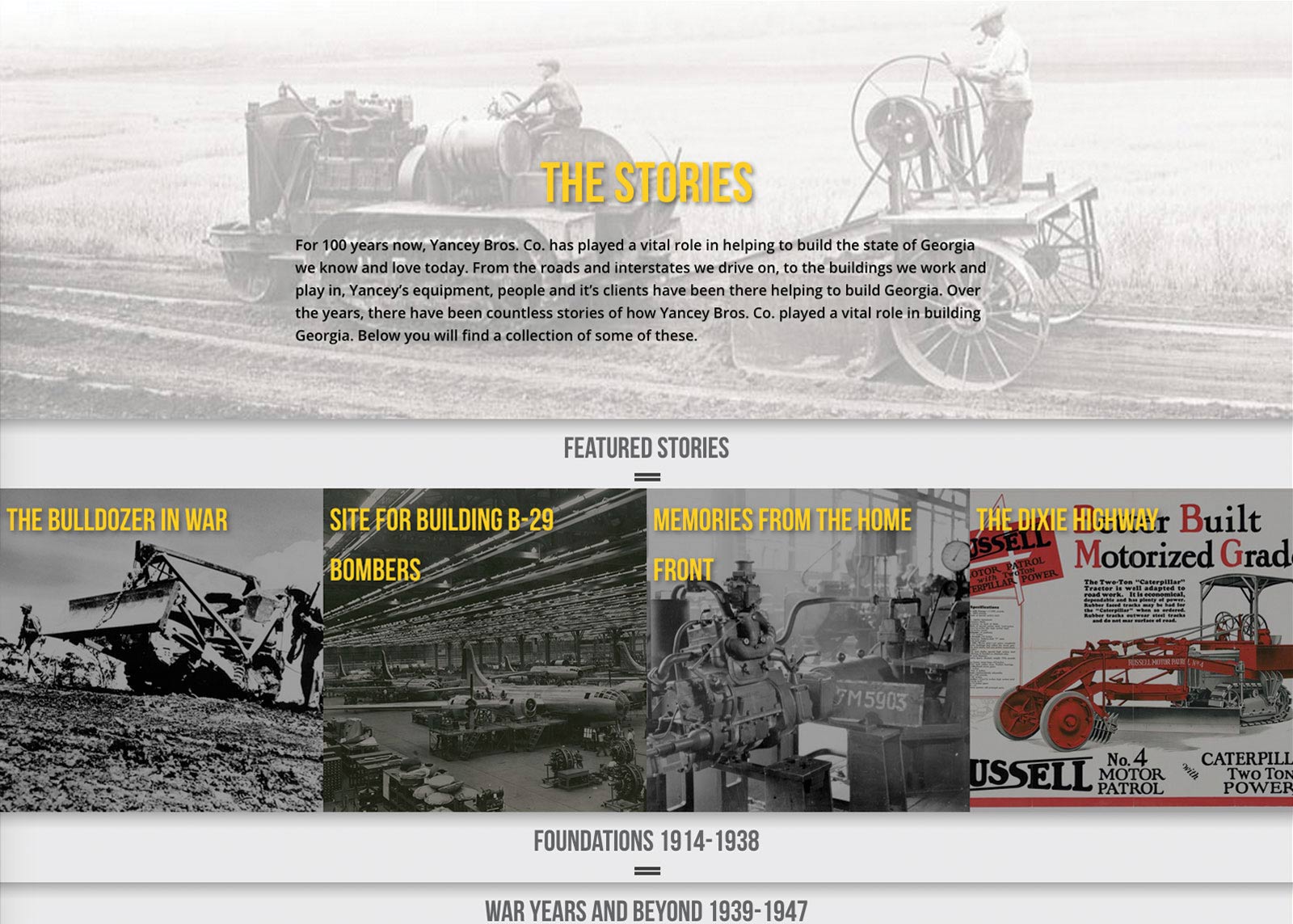 Yancey Microsite The Stories Page